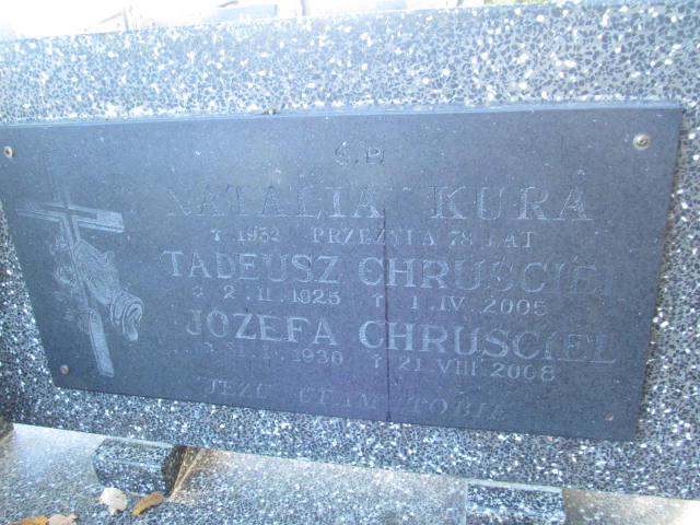 Józefa Chruściel 1930 Biadoliny Radłowskie - Grobonet - Wyszukiwarka osób pochowanych