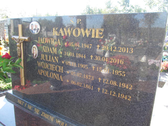 Adam Kawa 1944 Biadoliny Radłowskie - Grobonet - Wyszukiwarka osób pochowanych