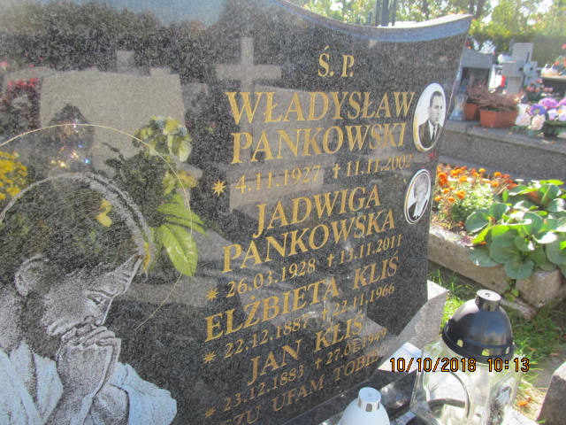 Elżbieta Kliś 1887 Biadoliny Radłowskie - Grobonet - Wyszukiwarka osób pochowanych