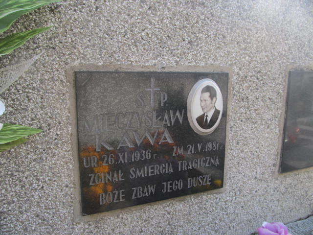 Mieczysław Kawa 1936 Biadoliny Radłowskie - Grobonet - Wyszukiwarka osób pochowanych
