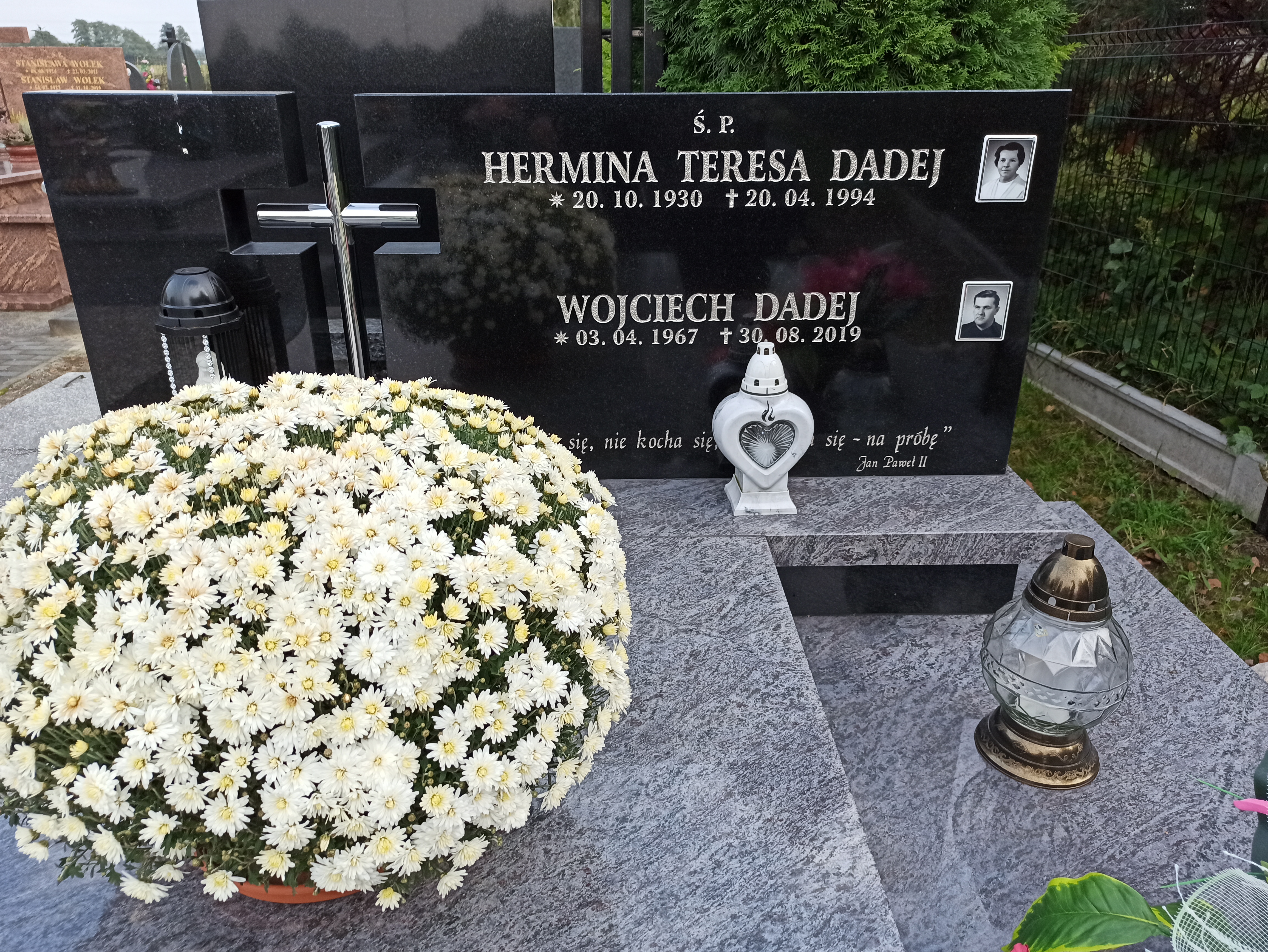 Wojciech Dadej 1967 Biadoliny Radłowskie - Grobonet - Wyszukiwarka osób pochowanych