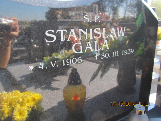 Stanisław Gala 1906 Biadoliny Radłowskie - Grobonet - Wyszukiwarka osób pochowanych